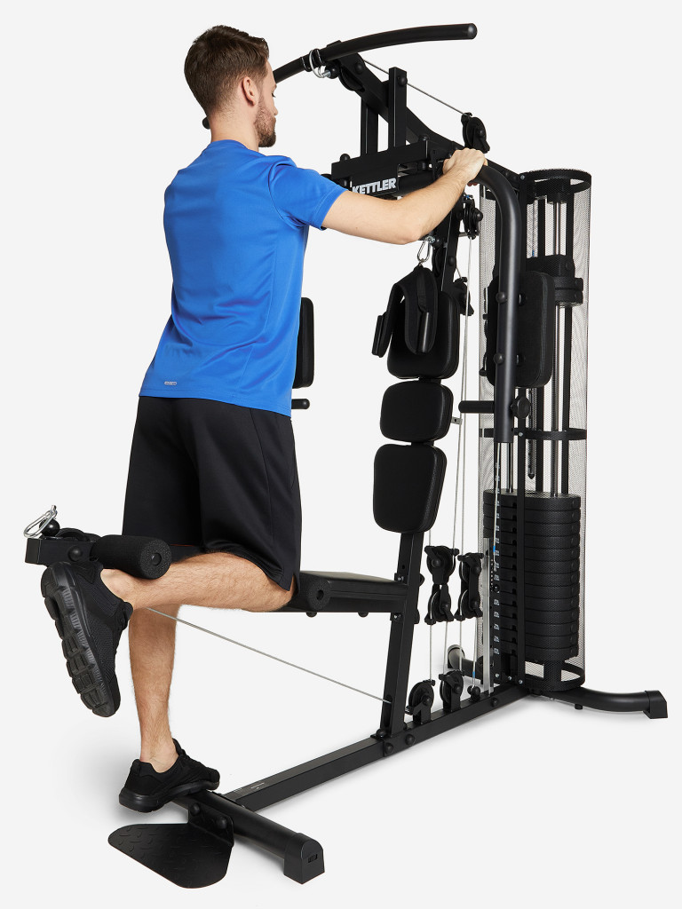 Силовой центр KETTLER Multigym 7752-850 черный цвет — купить за 79999 руб.,  отзывы в интернет-магазине Спортмастер