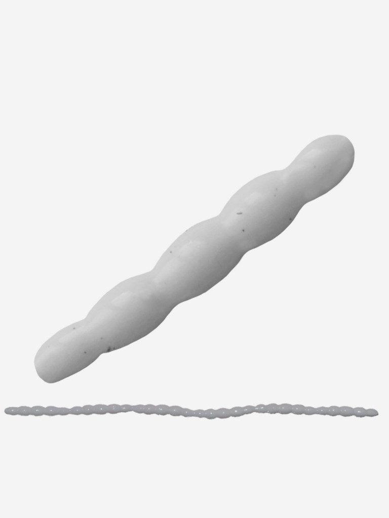 Виброхвост SANSAN WORM MOTIL 50 (Col. 11 WHITE)