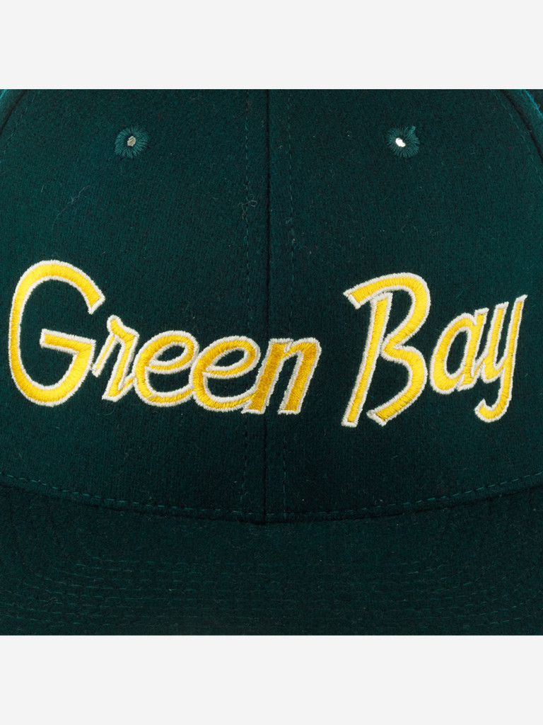 Бейсболка с прямым козырьком HOOD 100-MWL005-WI004-FR Green Bay (зеленый)