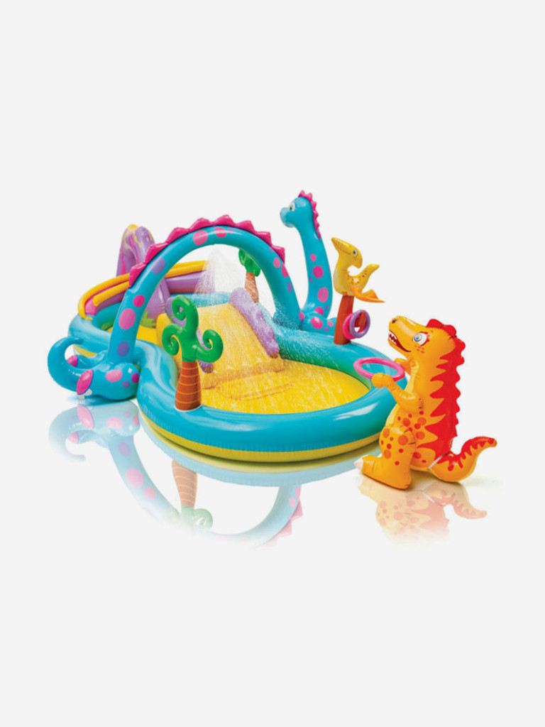 Игровой центр Intex 57135 Динолэнд 302х229х112см