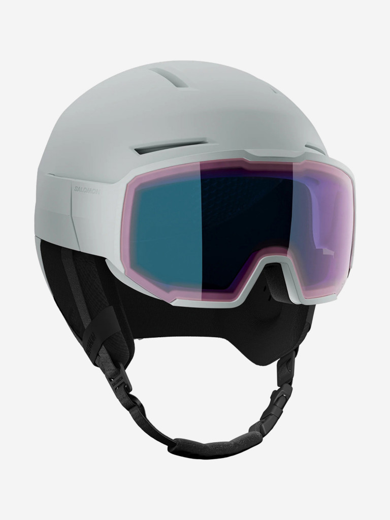 Горнолыжный шлем с визором Salomon Osmo Pro Sigma Photo Светло-Серый Cat. 1-3