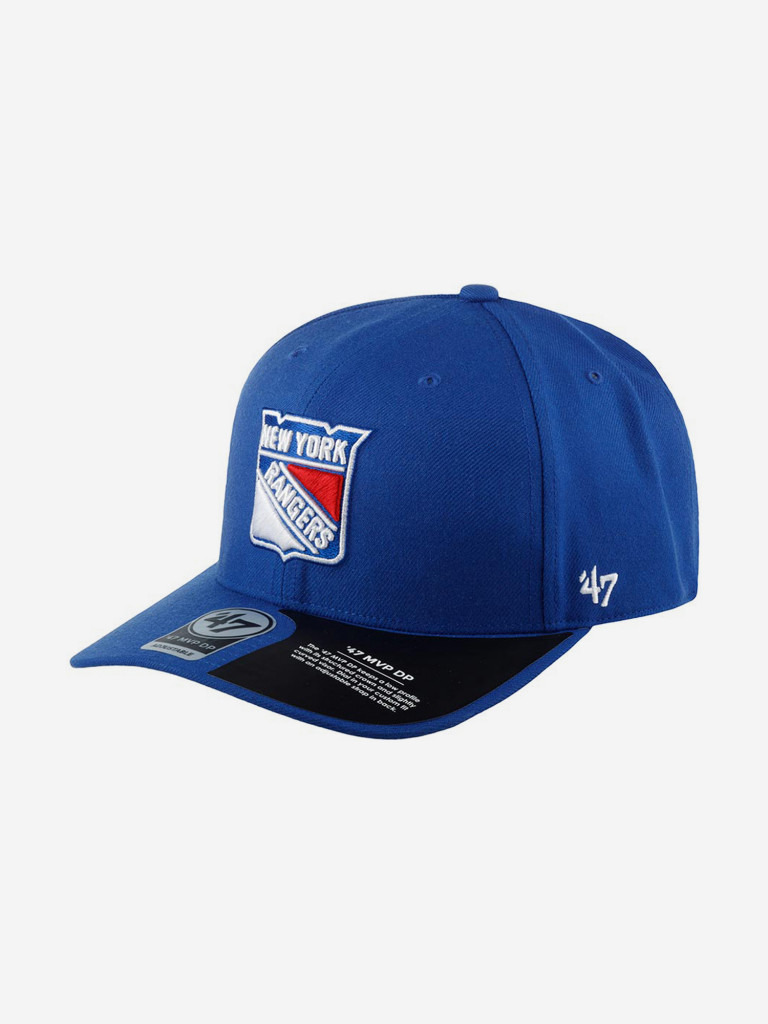 Бейсболка 47 BRAND H-CLZOE13WBP-RY New York Rangers NHL (синий)