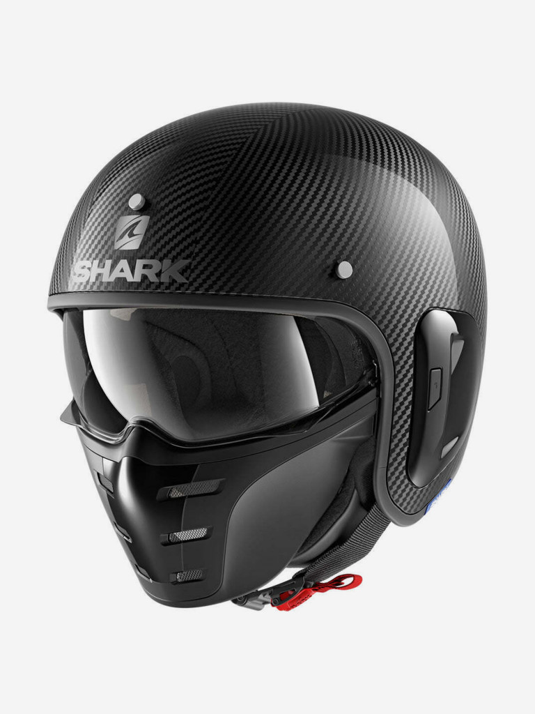 Мотошлем открытый SHARK S-DRAK 2 CARBON SKIN Glossy Carbon