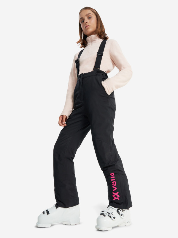 Брюки горнолыжные для девочек Volkl арт. 132043 черный цвет — купить за 5599 руб. со скидкой 30 %, отзывы в интернет-магазине Спортмастер