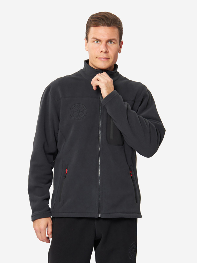 Флисовый комплект мужской Royal Fish серый для рыбалки и охоты