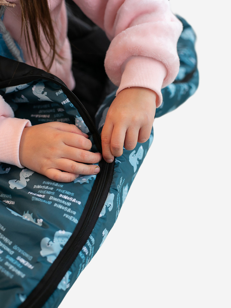 Туристический спальный мешок детский Lemur Studio