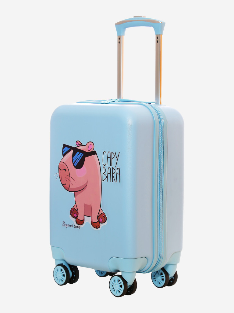 Чемодан детский BEYOND TIME R135 Капибара голубой