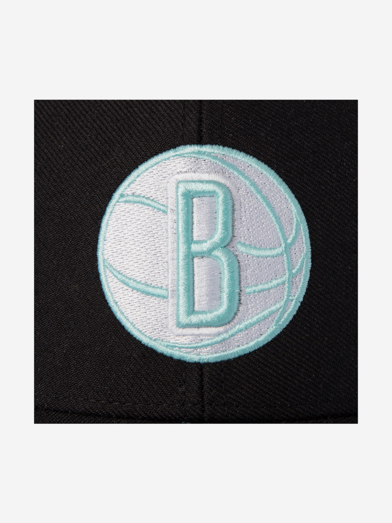 Бейсболка 47 BRAND K-MVP15WBV-BKBL Brooklyn Nets NBA (черный)