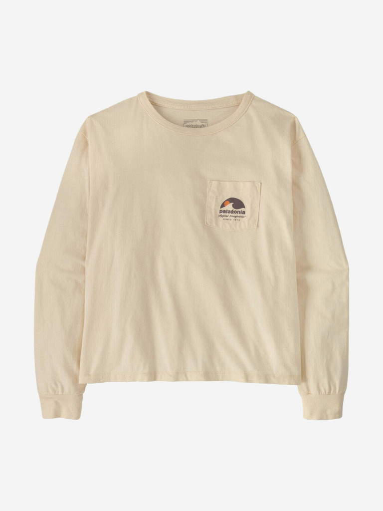 Лонгслив женский Patagonia Organic Drop Shoulder