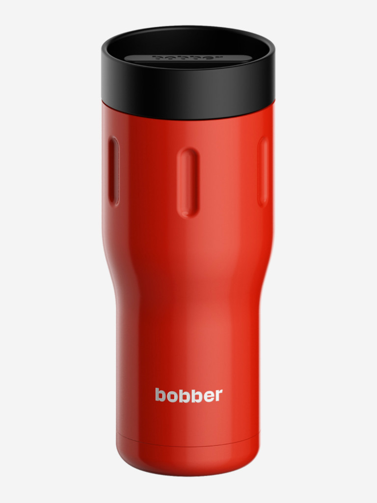 Термокружка вакуумная BOBBER Tumbler 500 мл, крышка 360, тепло до 8 часов, красный