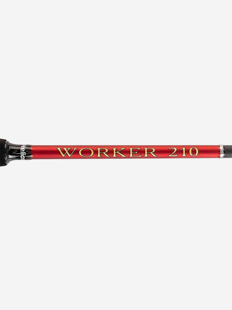 Спиннинг штекерный Helios Worker 210LM 2.1 м, тест 5-25 г, 2 секции