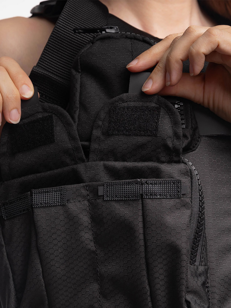 Спасательный жилет для рыбалки на каяке hikeXp Hook Black