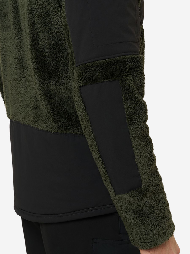 Кофта мужская HUT BORON на молнии хаки