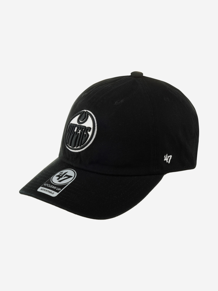 Бейсболка 47 BRAND H-RGW06GWS-BKW Edmonton Oilers NHL (черный)