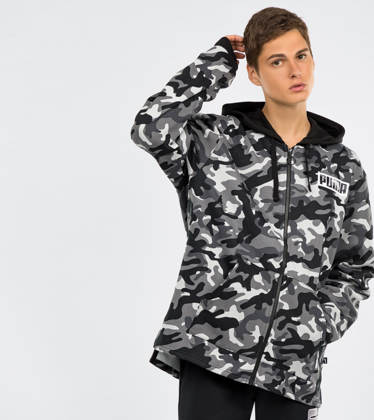 Толстовка мужская PUMA Rebel Camo