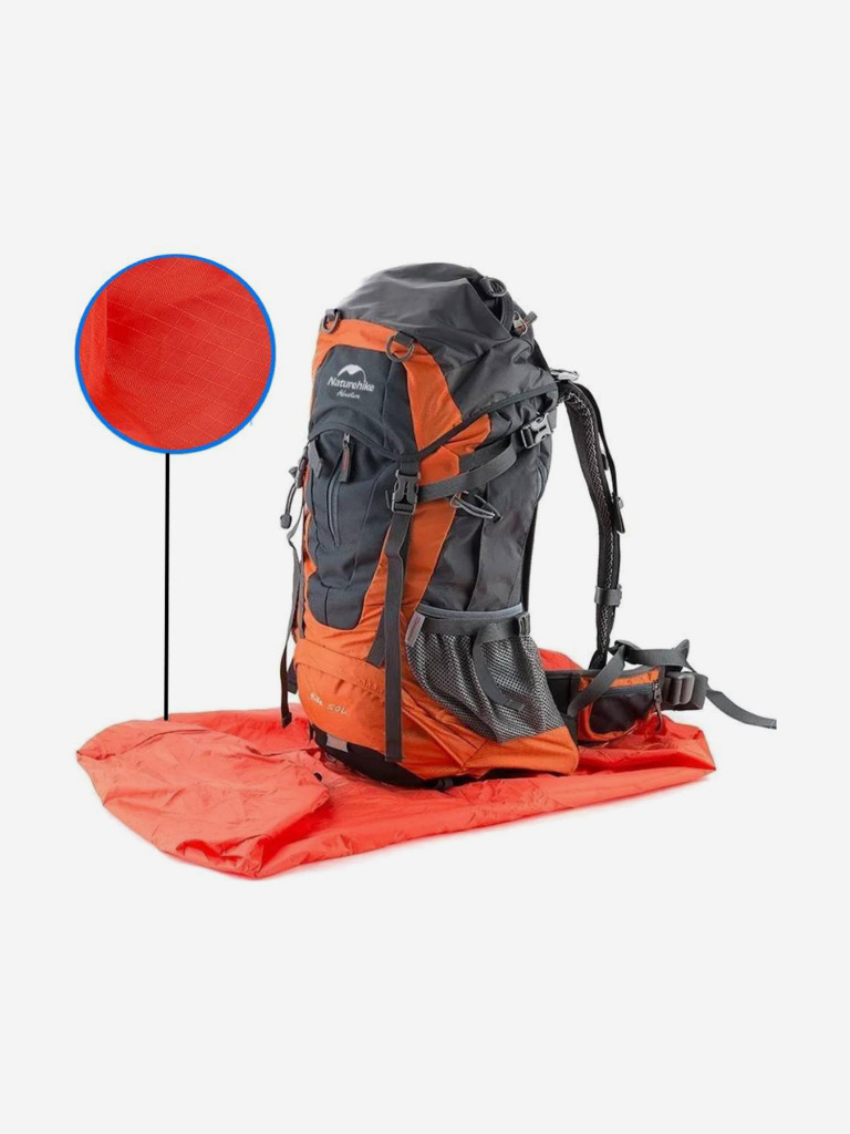 Накидка на рюкзак Naturehike NH15Y001-Z M 30-50L голубая