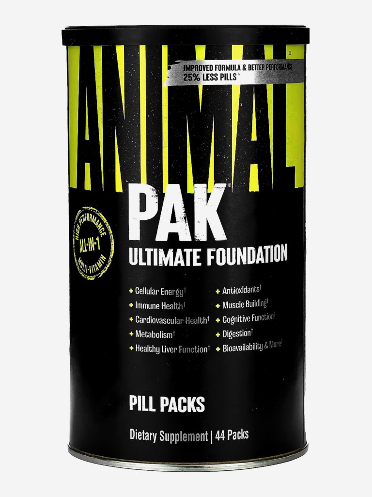 Мультивитаминный комплекс Animal Pak Universal Nutrition 44 пакетика
