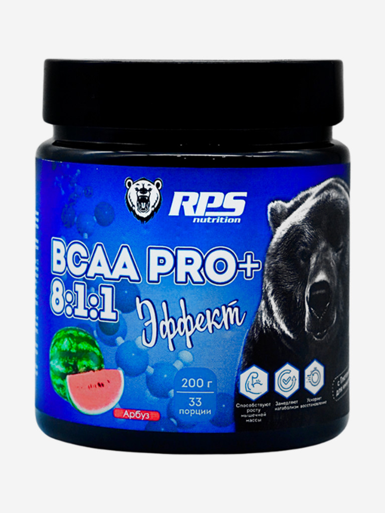 Аминокислоты BCAA++ 8:1:1 RPS Nutrition 200 гр Арбуз