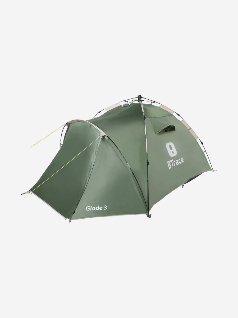 Палатка BTrace Glade 3 быстросборная, Зеленый