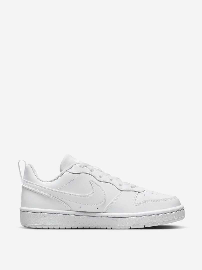 фото Кеды детские nike court borough low recraft bg, белый