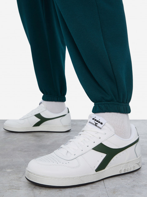 Diadora white green online