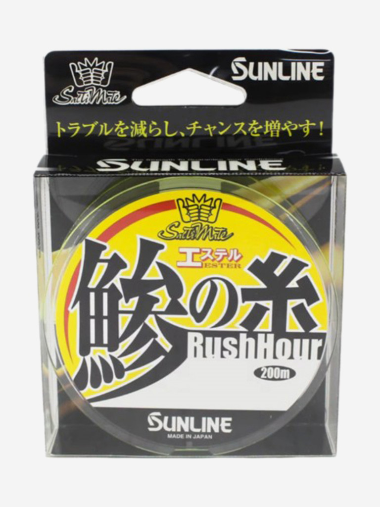 Монофильная леска эстер SUNLINE SM AJI NO ITO RUSH HOUR HG #0.4/2lb/0.104mm, 200m