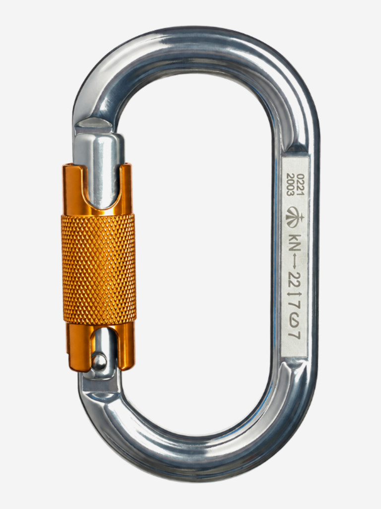 Карабин «Овал дюралевый автомат» с байонетной муфтой Keylock Vertical