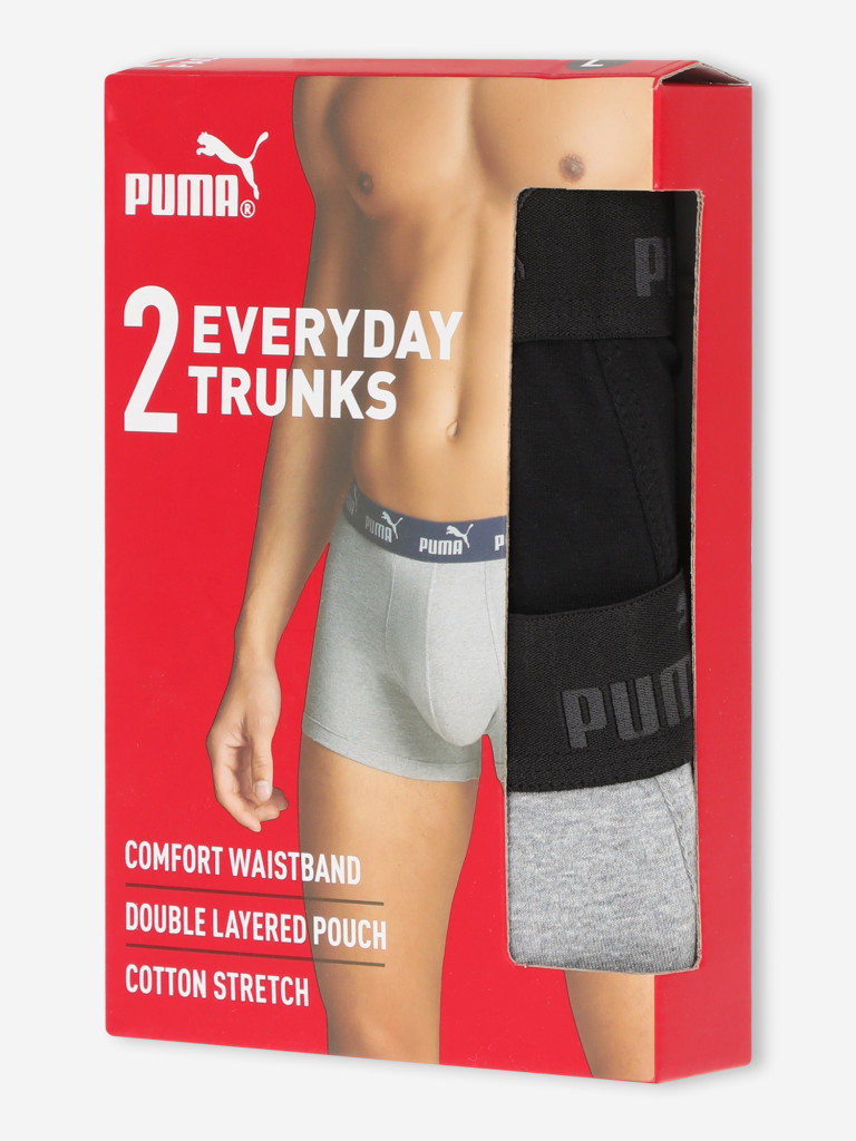 Трусы мужские PUMA, 2 штуки Elements