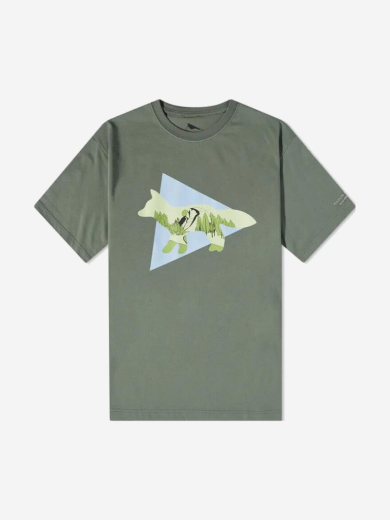 Футболка and wander graphic print short sleeve t shirt