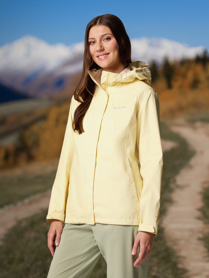Ветровка женская Columbia Arcadia II Jacket Желтый 4249₽