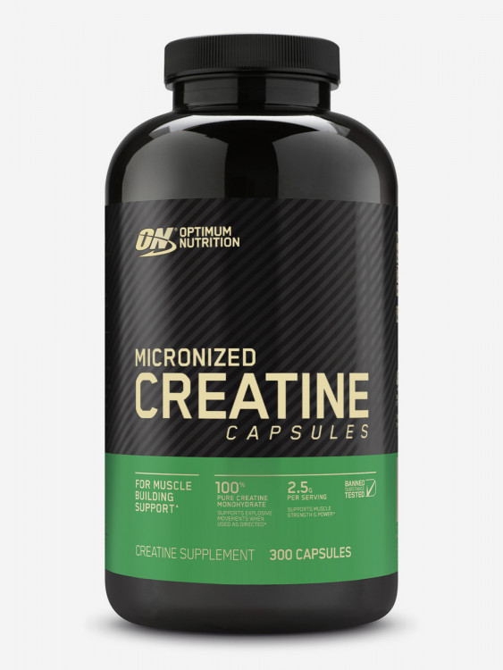Креатин Optimum Nutrition Micronized Creatine Capsules, 300 капсул