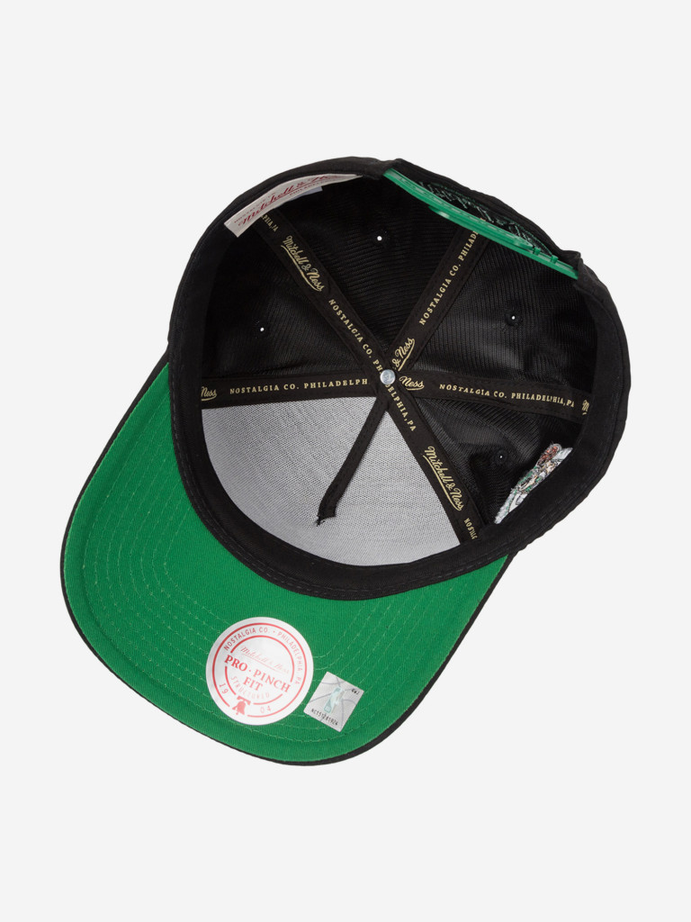 Бейсболка MITCHELL NESS HP9771-BCEBLCK Boston Celtics NBA (черный)