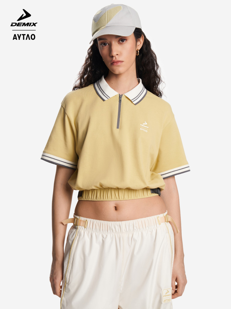Поло женское оверсайз Demix x AYTΛO