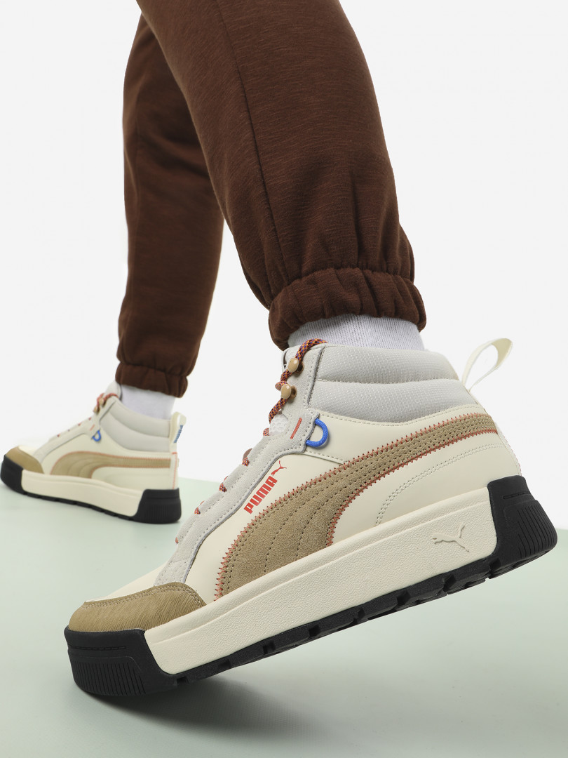 фото Кеды мужские puma tarrenz sb iii open road, бежевый