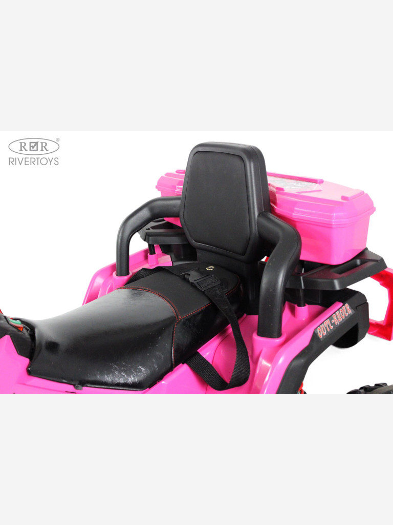 Детский электроквадроцикл RIVERTOYS Z111ZZ розовый