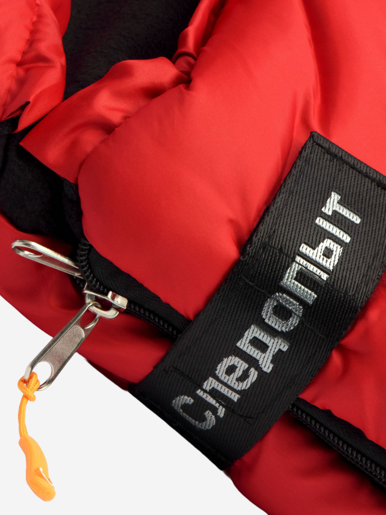 Спальный мешок с капюш СЛЕДОПЫТ, 185+35х90 см (+/-5%), утеп термоф 800 г/м2,до -40°С