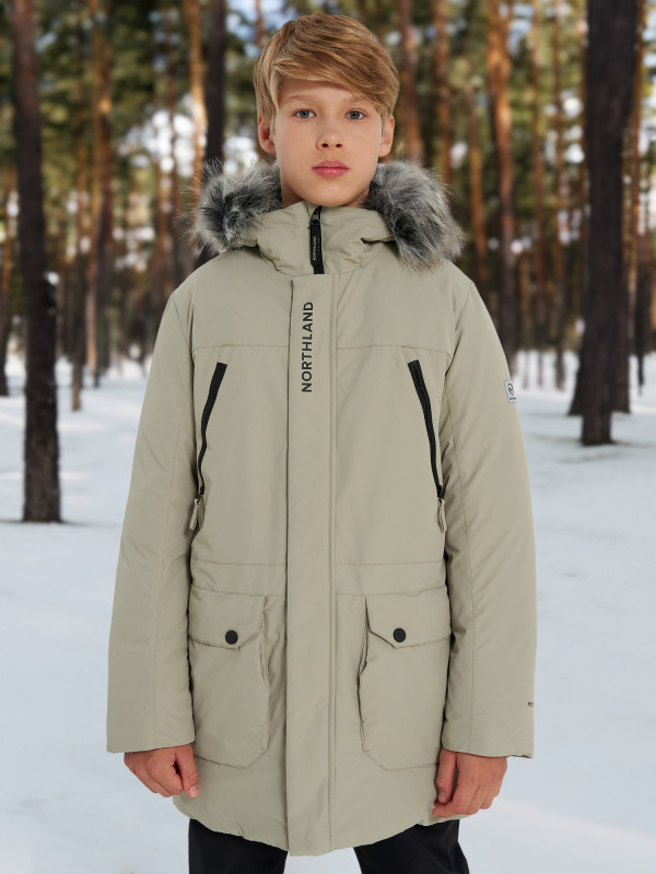 Пуховик для мальчиков Northland арт. 136863 светло-бежевый цвет — купить за 4499 руб. со скидкой 50 %, отзывы в интернет-магазине Спортмастер