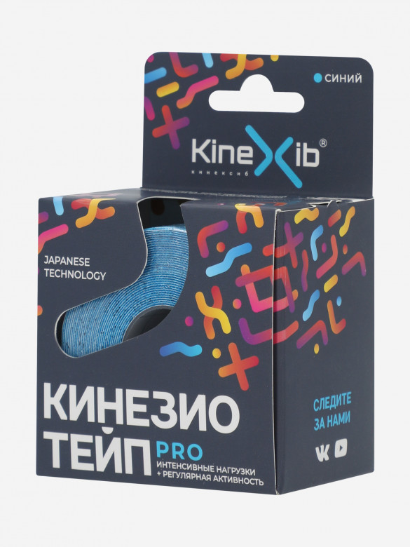 Кинезиотейп Kinexib Pro, синий
