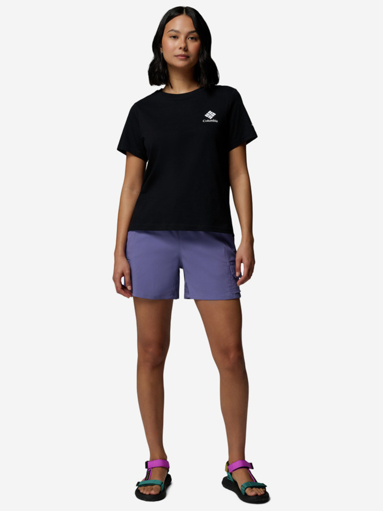 Футболка женская Columbia Rolling Bend Graphic SS