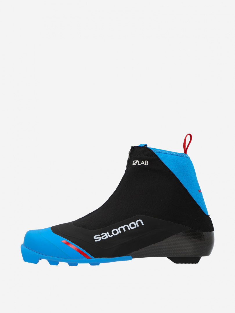 фото Ботинки для беговых лыж salomon s/lab carbon classic black, черный