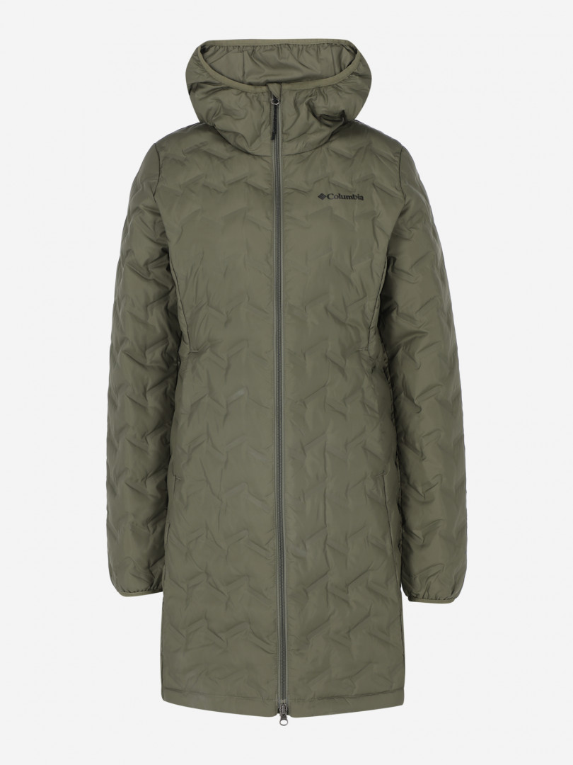 Пуховик женский Columbia Delta Ridge II Long Down Jacket Зеленый 19999₽