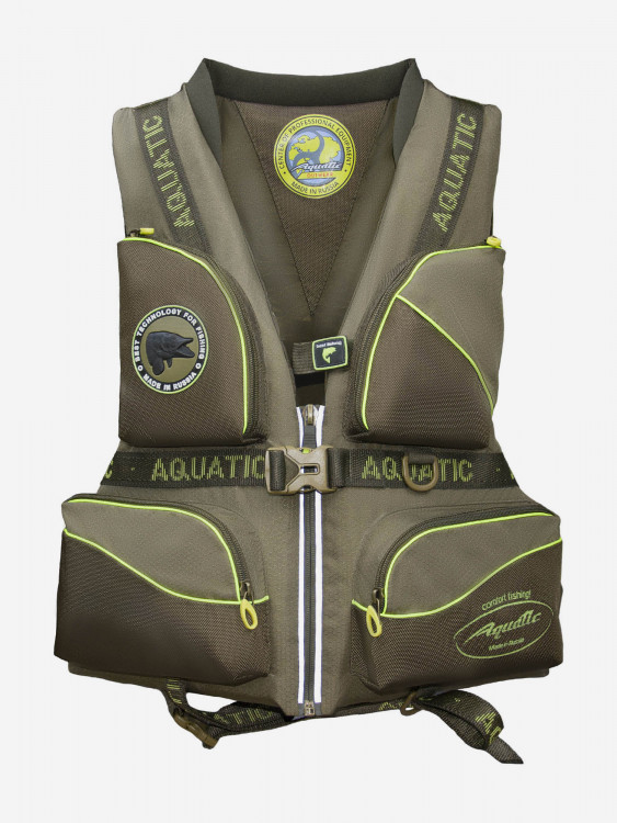 Жилет страховочный Aquatic ЖС-02Х для рыбалки