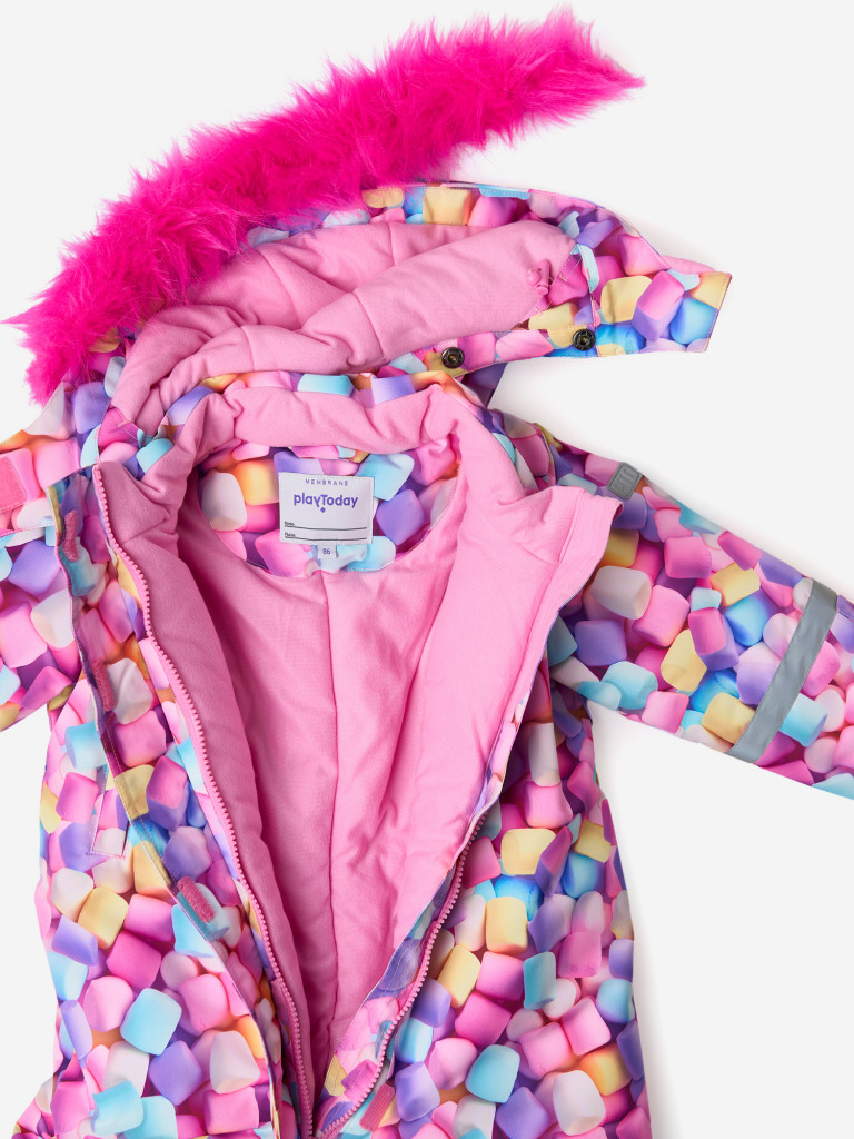 Комбинезон зимний для девочки PlayToday