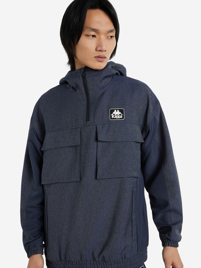фото Анорак мужской kappa, синий