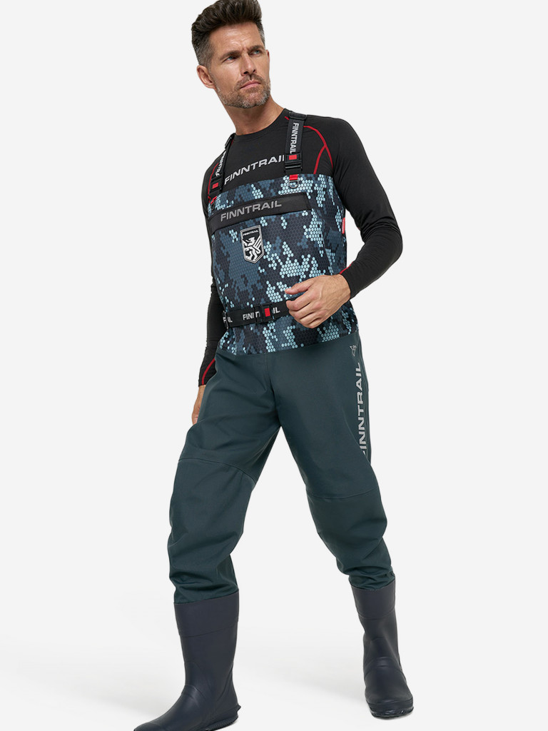 Вейдерсы мужские мембранные FINNTRAIL Enduro BF с сапогом