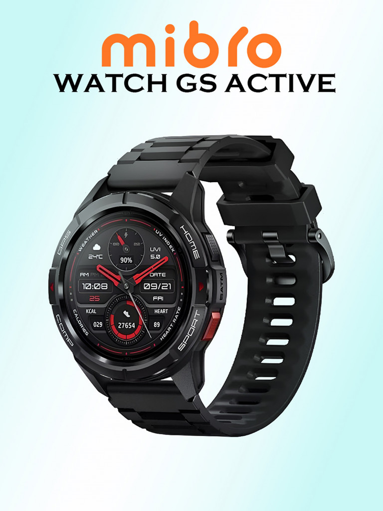 Умные часы Mibro Watch GS Active, XPAW016BL, черные
