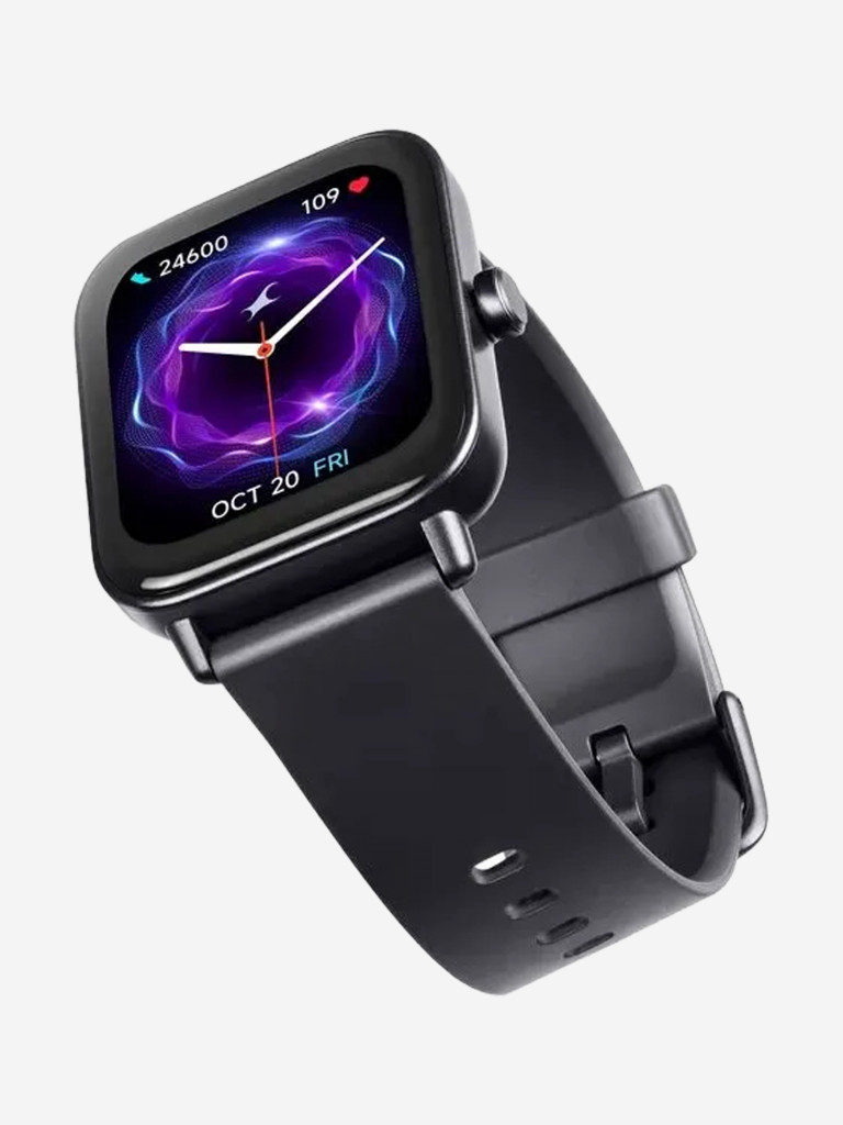 Умные часы TTEC Tempus 46mm TFT Screen Rectangular Metal Casing Smart Watch с TFT-экраном. Цвет: черный