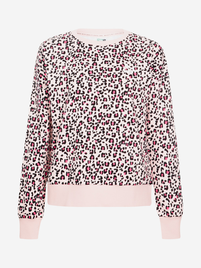 Свитшот женский PUMA Classics Graphics Aop Crew Sweat