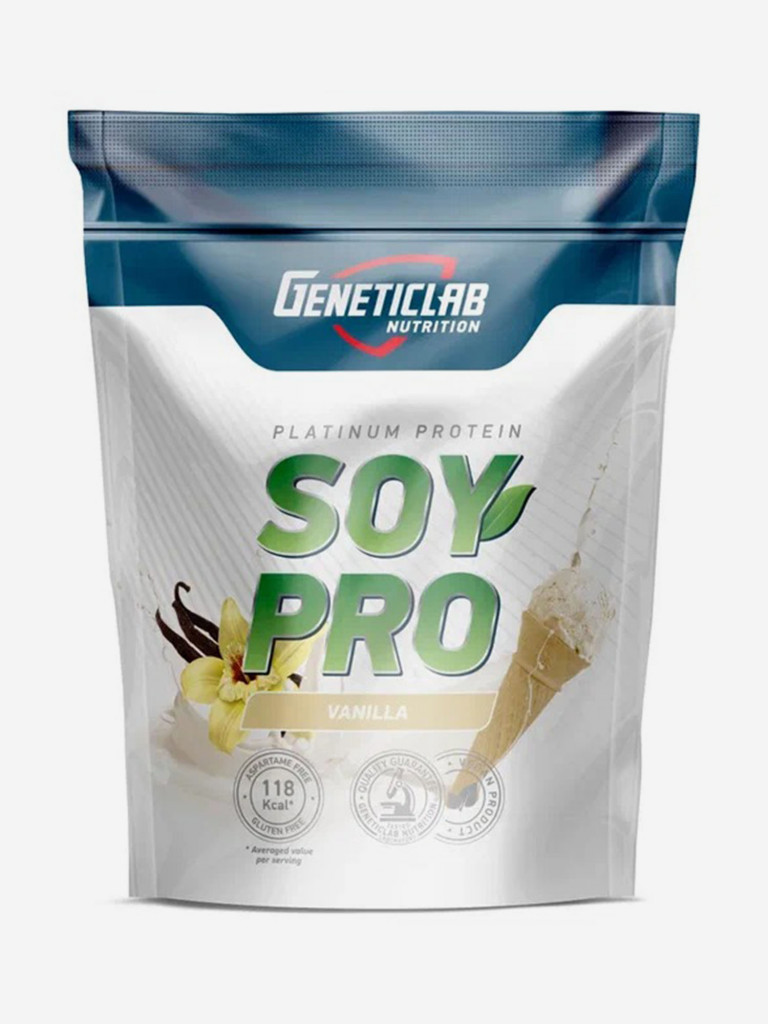 Протеин SOY PRO 900 g Ваниль Geneticlab Nutrition