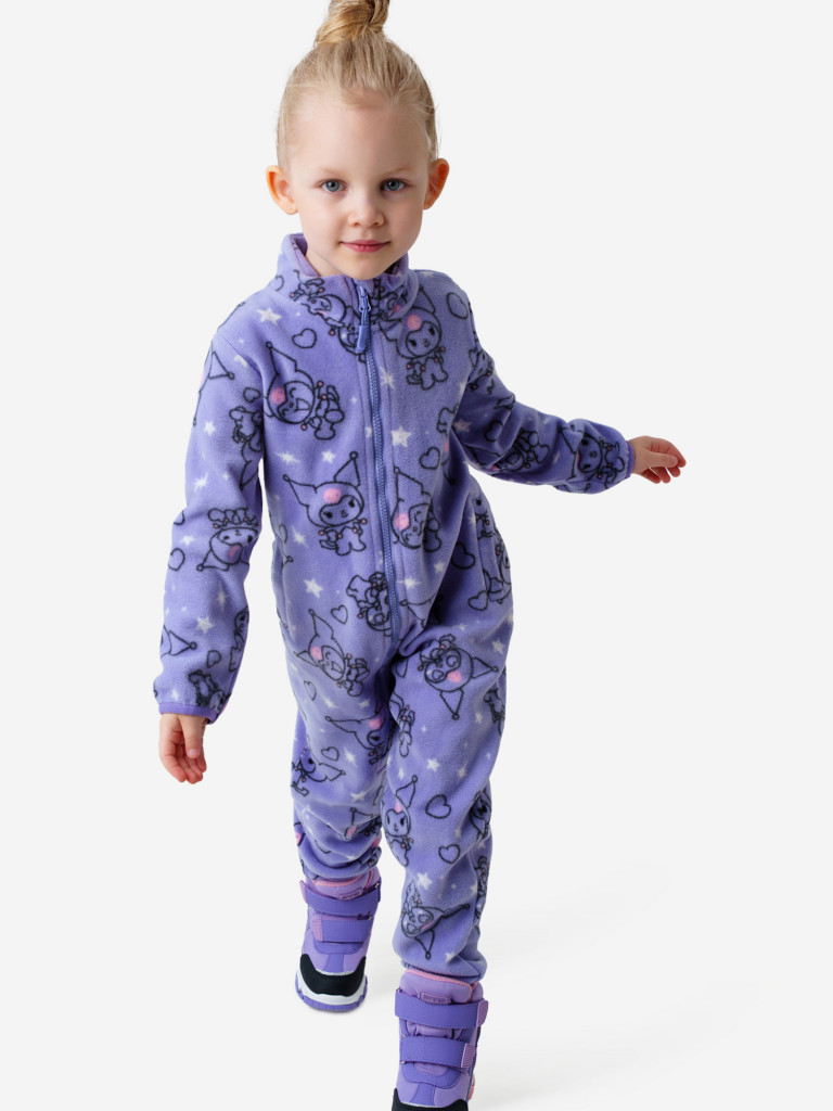 Комбинезон флисовый для девочек PlayToday